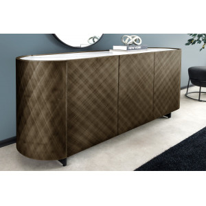 REFLECTION design komód - 150cm - bronz