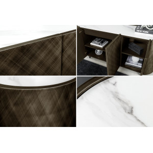 REFLECTION design komód - 150cm - bronz