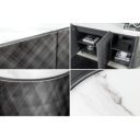 REFLECTION design komód - 150cm - antracit