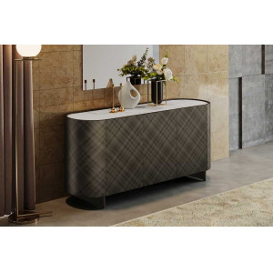 REFLECTION design komód - 150cm - antracit INVICTA