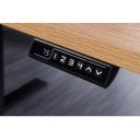 OAK DESK állítható magasságú íróasztal - 120cm