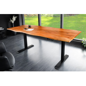 MAMMUT állítható magasságú akác íróasztal - 180cm INVICTA