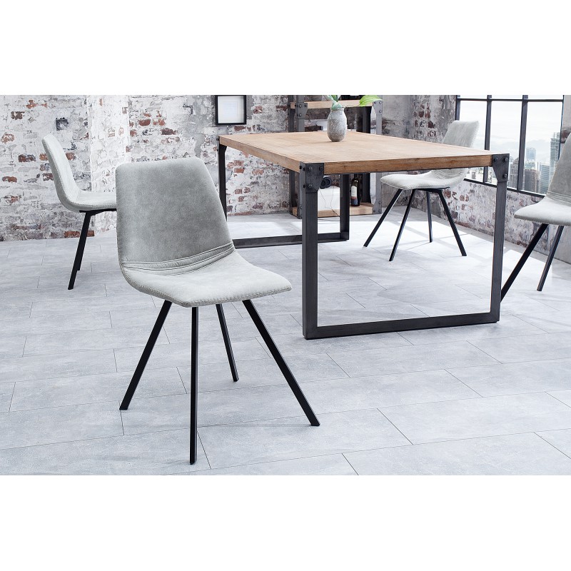 INDIANA design szék - világosszürke