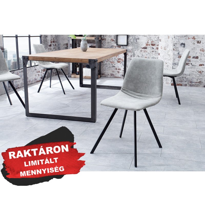 INDIANA design szék - világosszürke