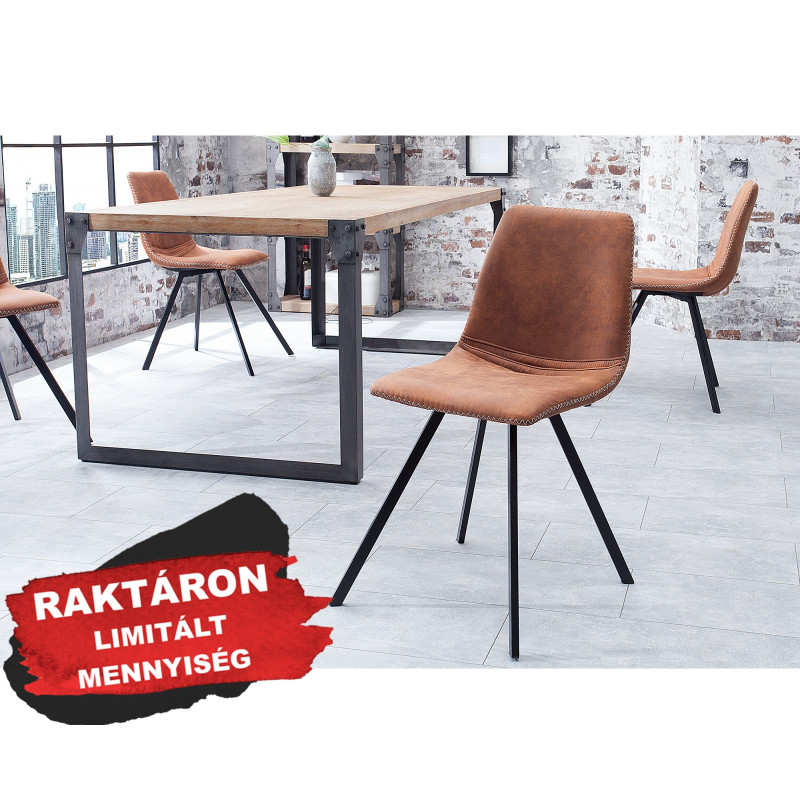INDIANA design szék - antik barna