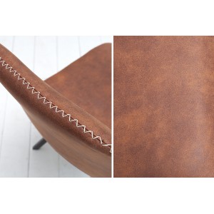 INDIANA design szék - antik barna