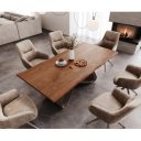 BOLERO DARK prémium akác étkezőasztal - 200cm