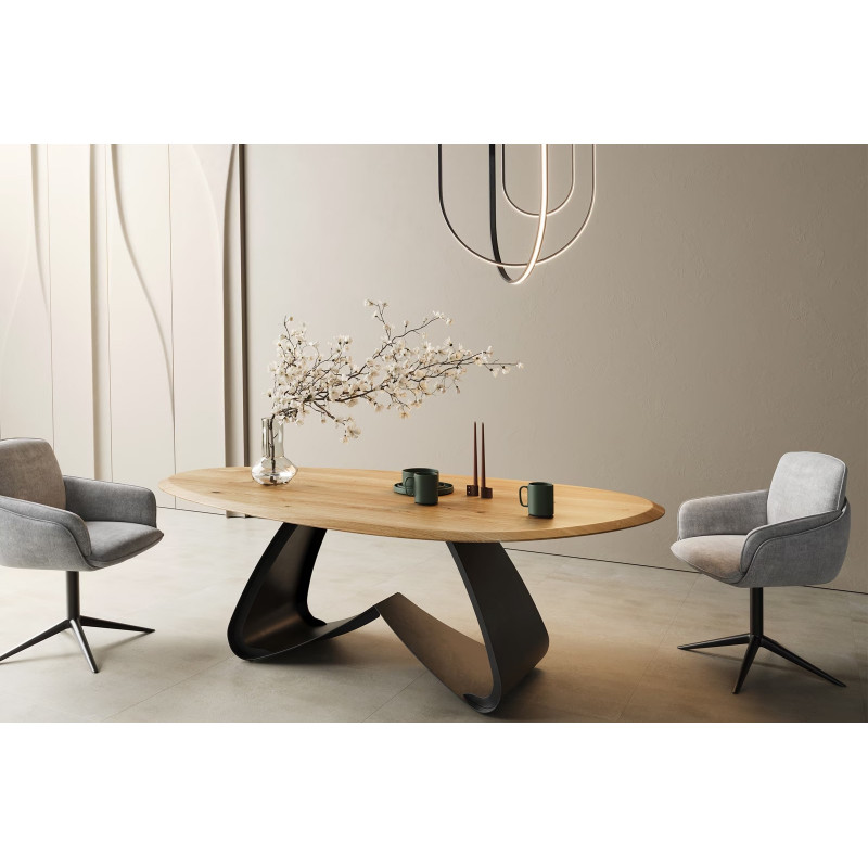 LAMEZIA prémium tölgy étkezőasztal - 220cm