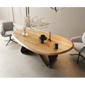 LAMEZIA prémium tölgy étkezőasztal - 220cm