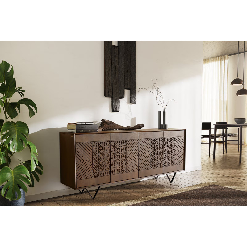 MARSALA prémium mangófa komód - 145/170cm