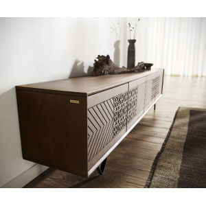 MARSALA prémium mangófa TV-szekrény - 200cm