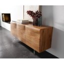 LOVECRAFT prémium akác komód - 145cm - akril lábbal