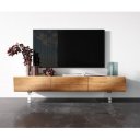 LOVECRAFT prémium akác TV-szekrény - 145/175/200/240cm - akril lábbal