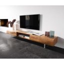 LOVECRAFT prémium akác TV-szekrény - 145/175/200/240cm - akril lábbal