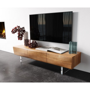 LOVECRAFT prémium akác TV-szekrény - 145/175/200/240cm - akril lábbal