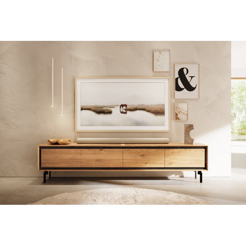 STONEGRACE prémium tölgy TV-szekrény - 200cm