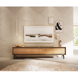 STONEGRACE prémium tölgy TV-szekrény - 200cm