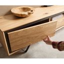 STONEGRACE prémium tölgy TV-szekrény - 240cm