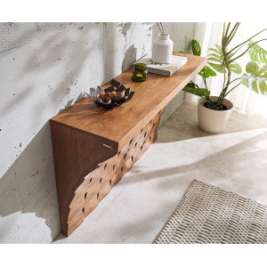 SASSARI prémium akác konzolasztal -120cm