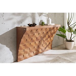 SASSARI prémium akác konzolasztal -120cm bútor