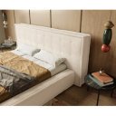 TIZIANA prémium bouclé ágykeret - beige - 180x200cm