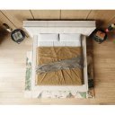 TIZIANA prémium bouclé ágykeret - beige - 180x200cm