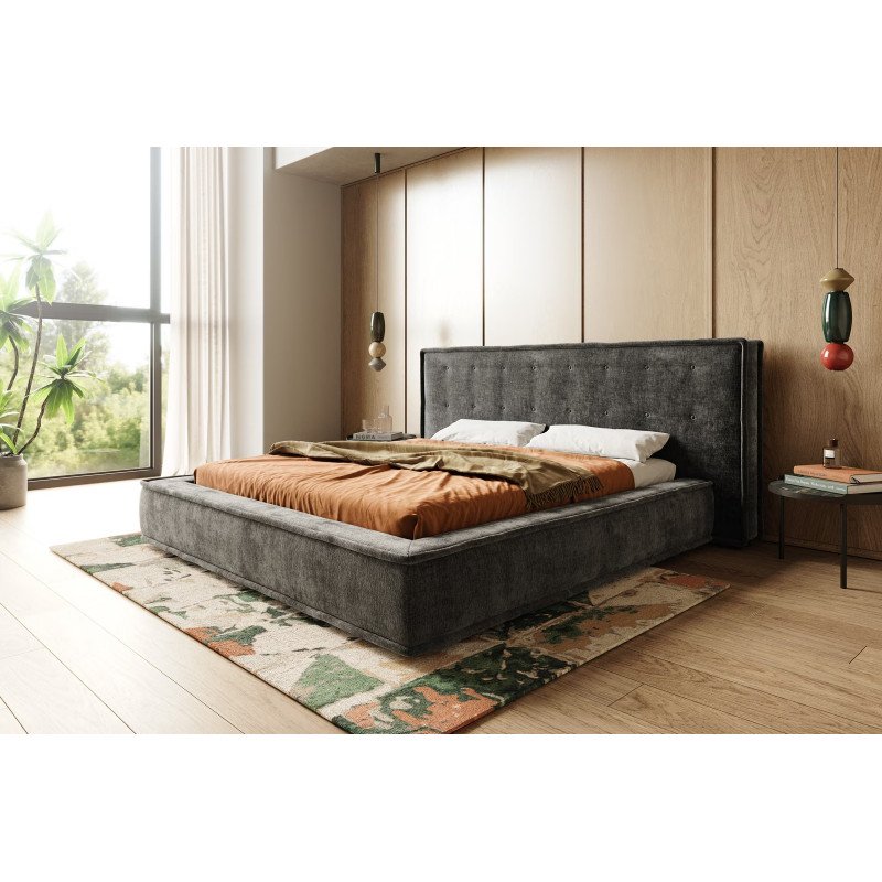 TIZIANA prémium ágykeret - antracit - 180x200cm