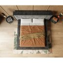 TIZIANA prémium ágykeret - antracit - 180x200cm