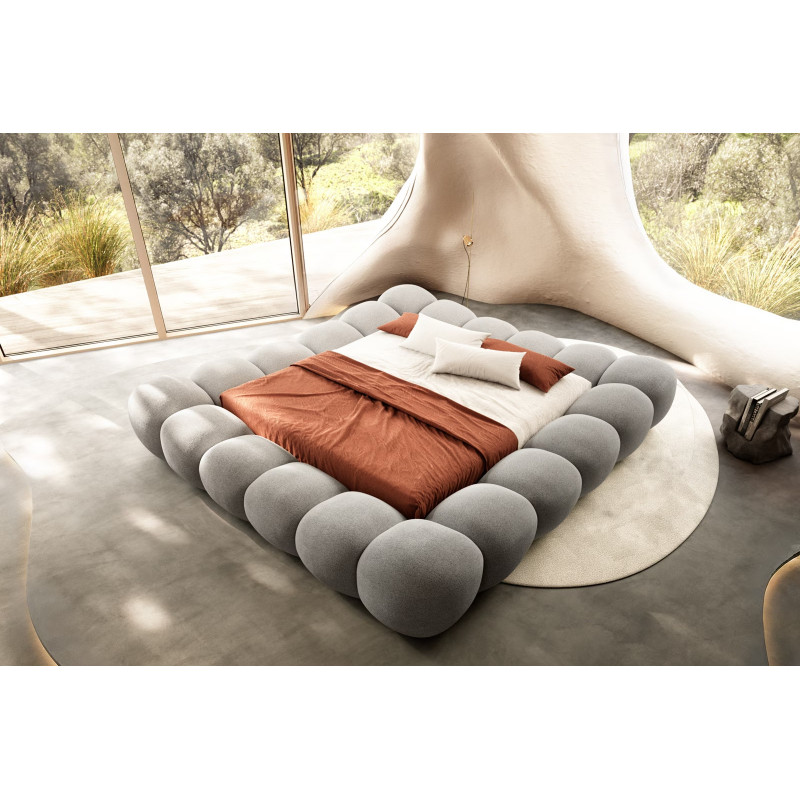 PERILLA prémium ágykeret - szürke - 180x200cm