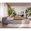 PAVAROTTI prémium  ágykeret -180cm - taupe/szürke