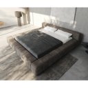 PAVAROTTI prémium  ágykeret -180cm - taupe/szürke