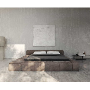 PAVAROTTI prémium  ágykeret -180cm - taupe/szürke