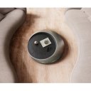 MELILLA design dohányzóasztal - 100cm - arany/ezüst