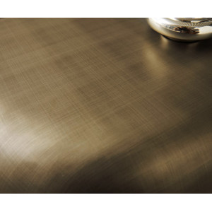 MELILLA design dohányzóasztal - 100cm - arany/ezüst