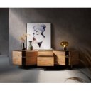 NOTTURNO prémium akác TV-szekrény - 200/220cm