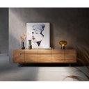 NOTTURNO prémium akác TV-szekrény - 200/220cm