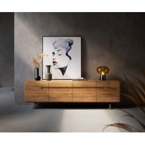 NOTTURNO prémium akác TV-szekrény - 200/220cm