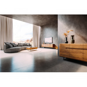 NOTTURNO prémium akác TV-szekrény - 200/220cm