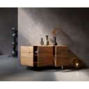 NOTTURNO prémium akác komód - 145/175cm