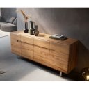 NOTTURNO prémium akác komód - 145/175cm