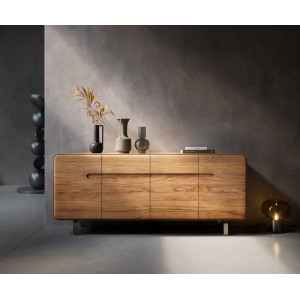 NOTTURNO prémium akác komód - 145/175cm