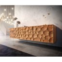 SOLUNA prémium akác fali TV-szekrény - 175/220cm