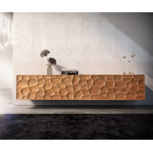 SOLUNA prémium akác fali TV-szekrény - 175/220cm