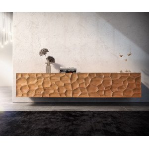 SOLUNA prémium akác fali TV-szekrény - 175/220cm