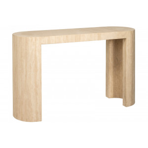 TRAVENTO exkluzív travertin konzolasztal - 140cm