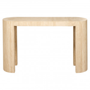 TRAVENTO exkluzív travertin konzolasztal - 140cm