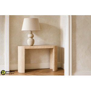TRAVENTO exkluzív travertin konzolasztal - 140cm RICHMOND