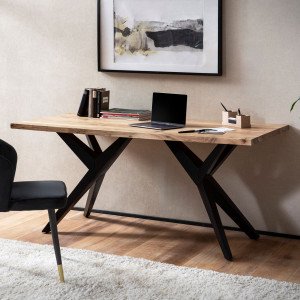 STRUCTURA tömör akác íróasztal - 120/160/180/200cm