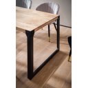 FACTORY tömör akác étkezősztal - 120/140/160/180cm