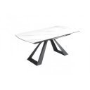 CONCORD MARBLE design bővíthető kerámia étkezőasztal - 180-230cm